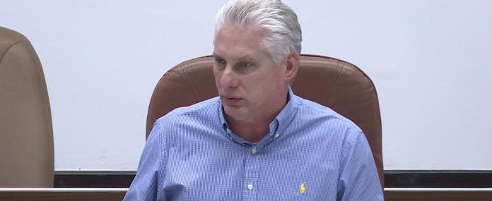 Miguel Díaz-Canel: Se trabaja intensamente para superar las adversidades