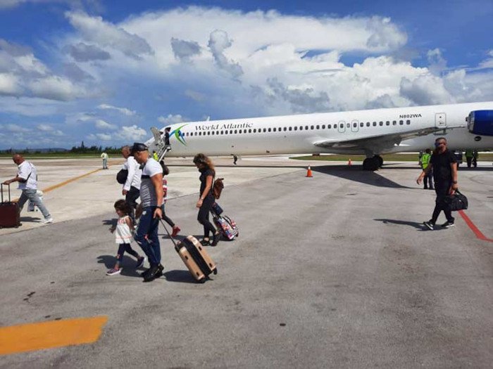 Aeropuerto internacional Abel Santamaría. Foto: Tomada de prensa-latina.cu