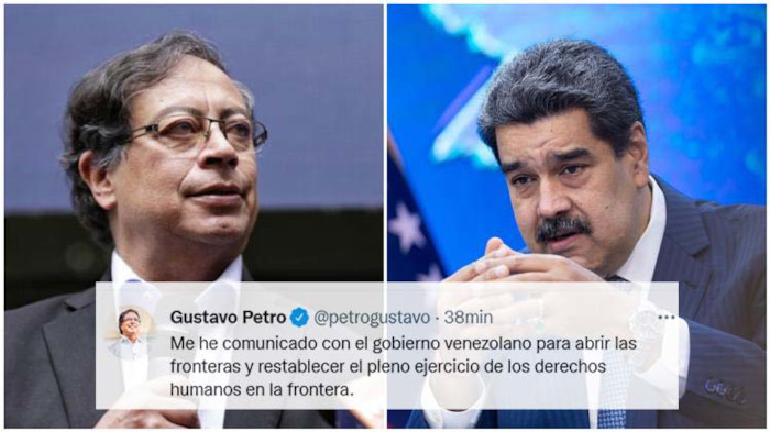 Foto: Tomada de prensa-latina.cu Petro dialoga con Venezuela para reabrir frontera común
