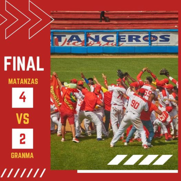 Foto: Tomada de prensa-latina.cu Matanzas revierte la historia, jaque al rey del béisbol cubano