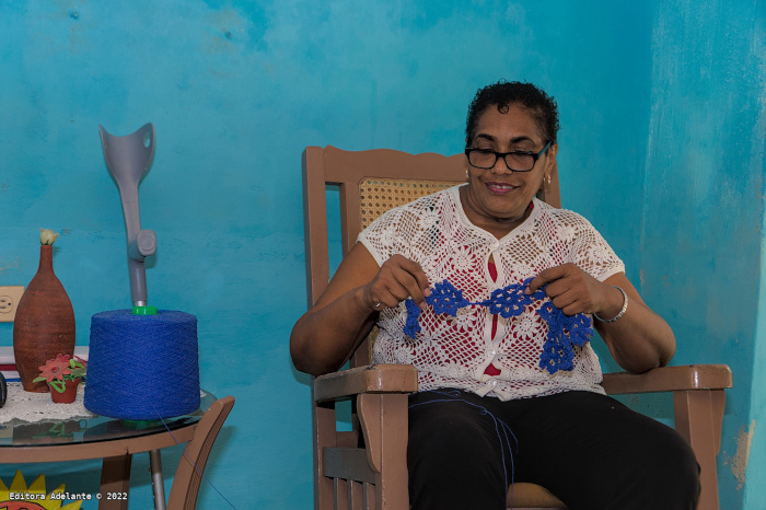 Fotos: Yoel Benítez/ Adelante ¿Y cómo se teje el oro?