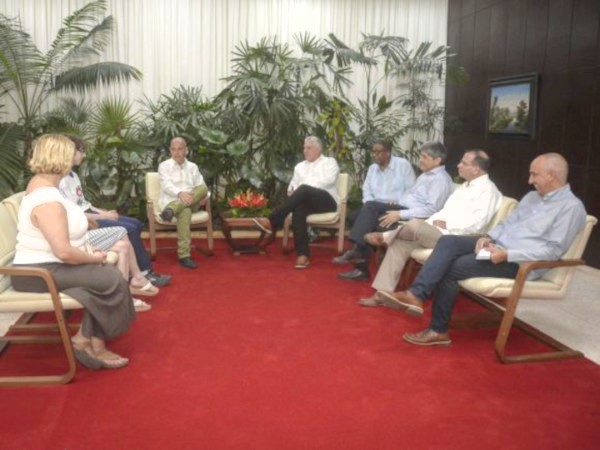 Regarding the experience, the leader of the Puentes de Amor platform pointed out that “it has been a very enriching stay, and it has allowed them to learn about the reality of the Cuban people. Photo: Revolution Studios. Because of the blockade against Cuba, the majority is not in the US