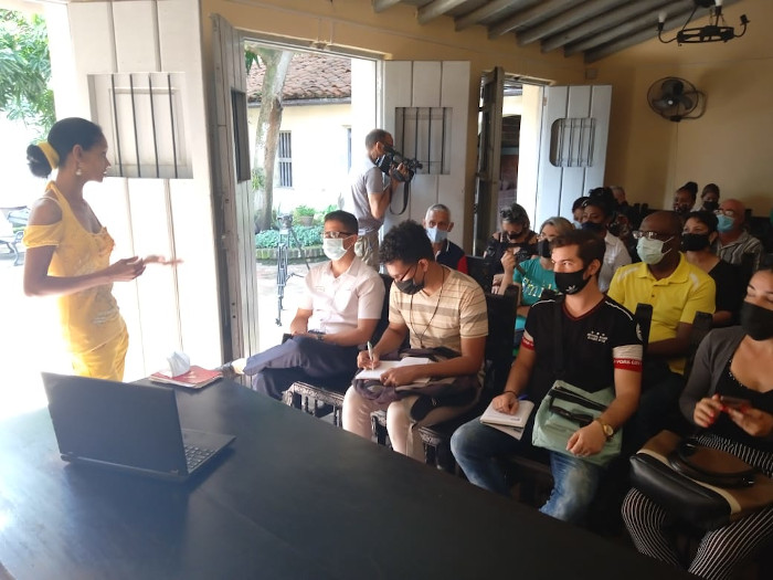 Foto: Cortesía del evento I Jornada Científica Bibliotecológica, JorCiBi 2022