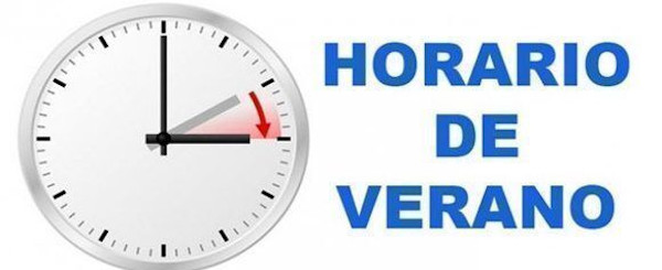 Horario de verano desde el 13 de marzo 