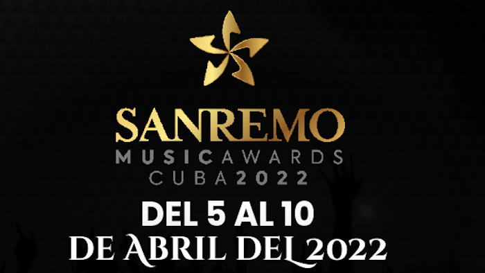 Imagen: Cortesía del evento San Remo Music Awards Cuba disponible en página web