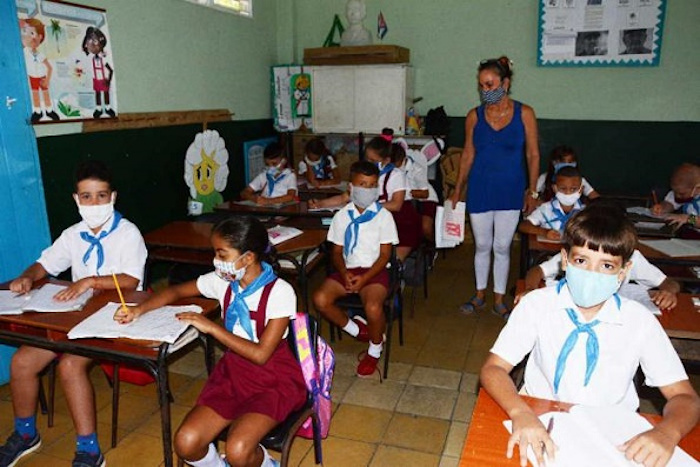 Foto: Tomada de radiociudadhabana.icrt.cu Cuba inició un nuevo curso escolar