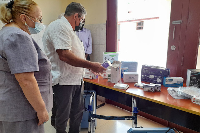 Foto: Tomada de prensa-latina.cu Asociación estadounidense dona insumos médicos a hospital pediátrico cubano