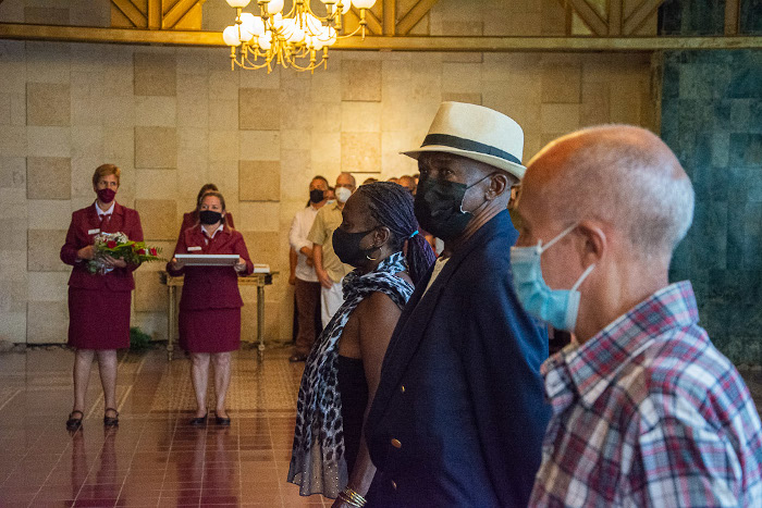 Fotos: Leandro Pérez Pérez/ Adelante Espejo de Paciencia para tres instructores de arte