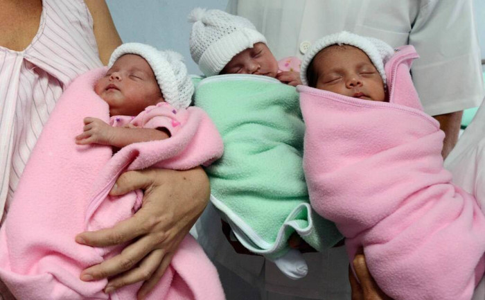 Fotos: Rodolfo Blanco Cue/ ACN De alta médica trillizas camagüeyanas