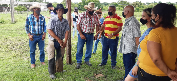 Fotos: Rodolfo Blanco Cué / ACN Producción de alimentos y trabajo comunitario en la mira del Partido