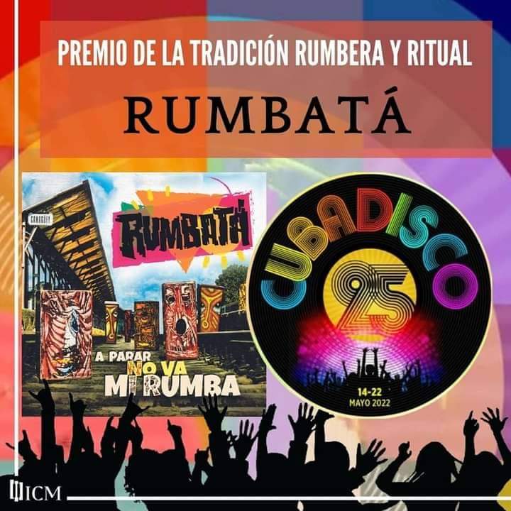 Rumbatá wins Cubadisco 2022 Award