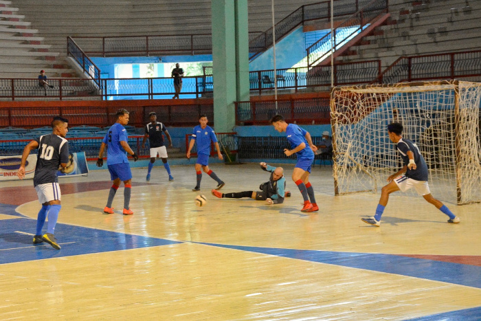 Foto: Leandro Pérez Pérez/ Adelante Miuras pierden el invicto en la Liga Nacional de Futsal