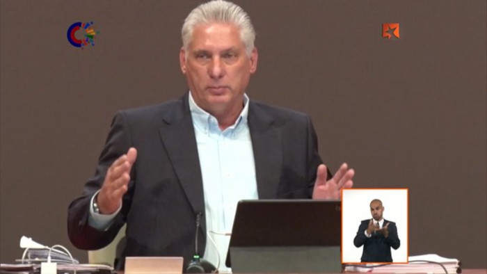 Foto: Tomada de cubadebate.cu Presidente cubano analiza situación energética del país