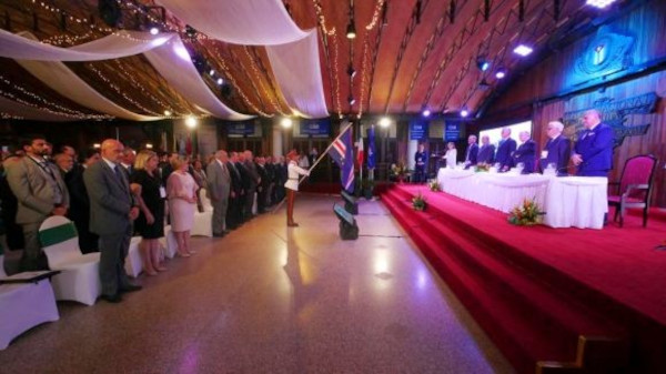 Asiste Díaz-Canel a inauguración del XIII Congreso Mundial de la Confederación de Italianos en el Mundo. Foto: @PresidenciaCuba/ Twitter