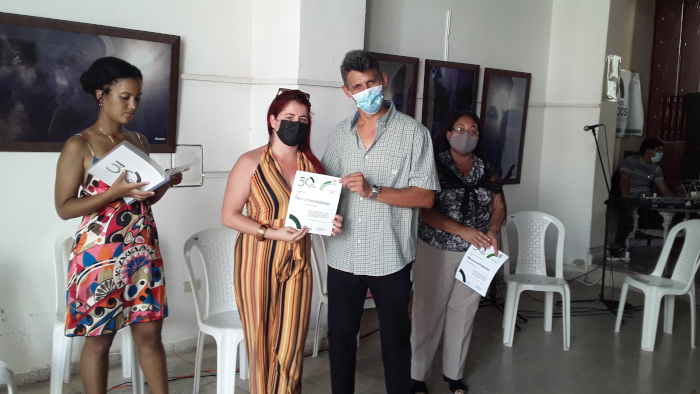 Foto: Del autor Comunicadores festejan sus 30