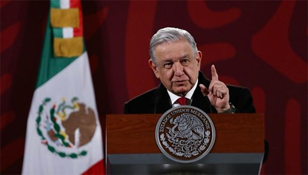 AMLO en su habitual conferencia de prensa. Foto: Roberto García / La Jornada Llegará este sábado a Cuba presidente de México