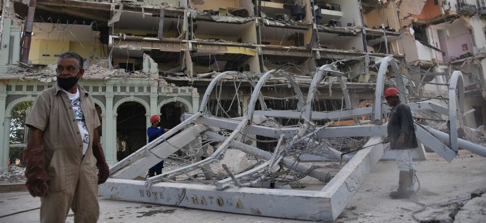 Explosión en el hotel Saratoga (+Fotos y Videos)