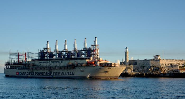 Foto: Tomada de granma.cu En Cuba otra central flotante para la generación eléctrica