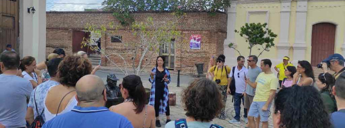 Tour operadores españoles visitan la ciudad de Camagüey