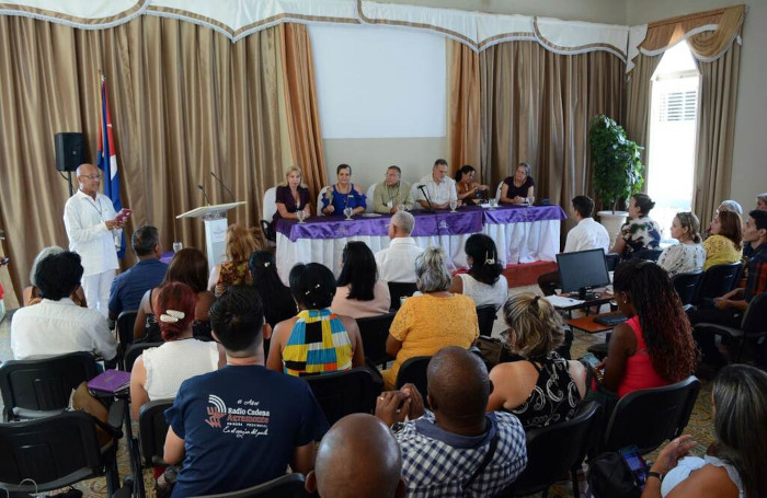Foto: Rodolfo Blanco Cué/ ACN Finaliza III Taller Nacional de Parasitología