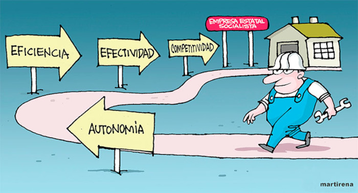 Imagen: Tomada de trabajadores.cu Trabar o trabajar: el dilema de la autonomía empresarial en Cuba