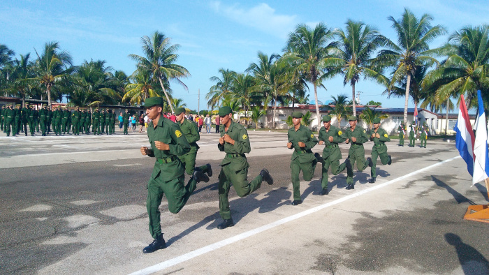 Fotos: Del autor Inició en Camagüey segundo semestre de Preparación para la Defensa