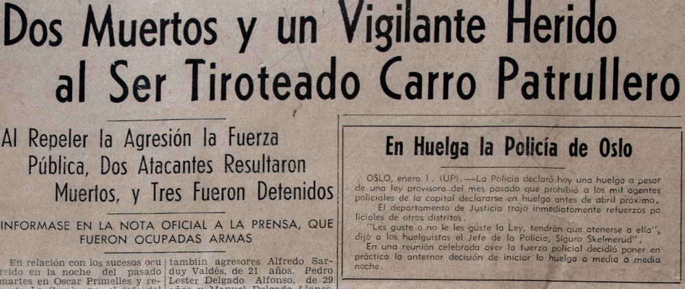 Asalto al Carro Celular: 16 de septiembre de 1958, notas sueltas