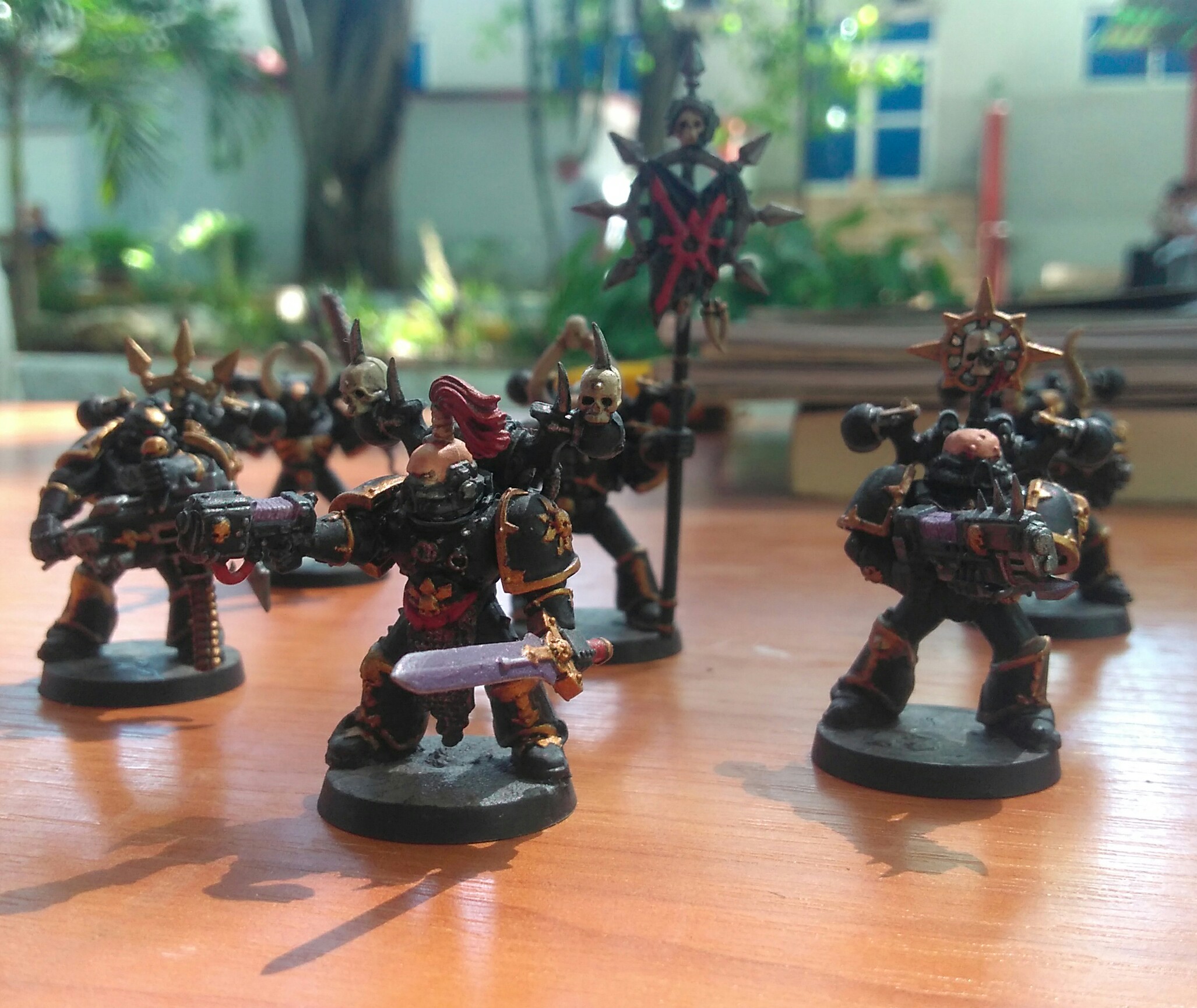  Miniaturas pintadas por los miembros de Wargames Cuba.