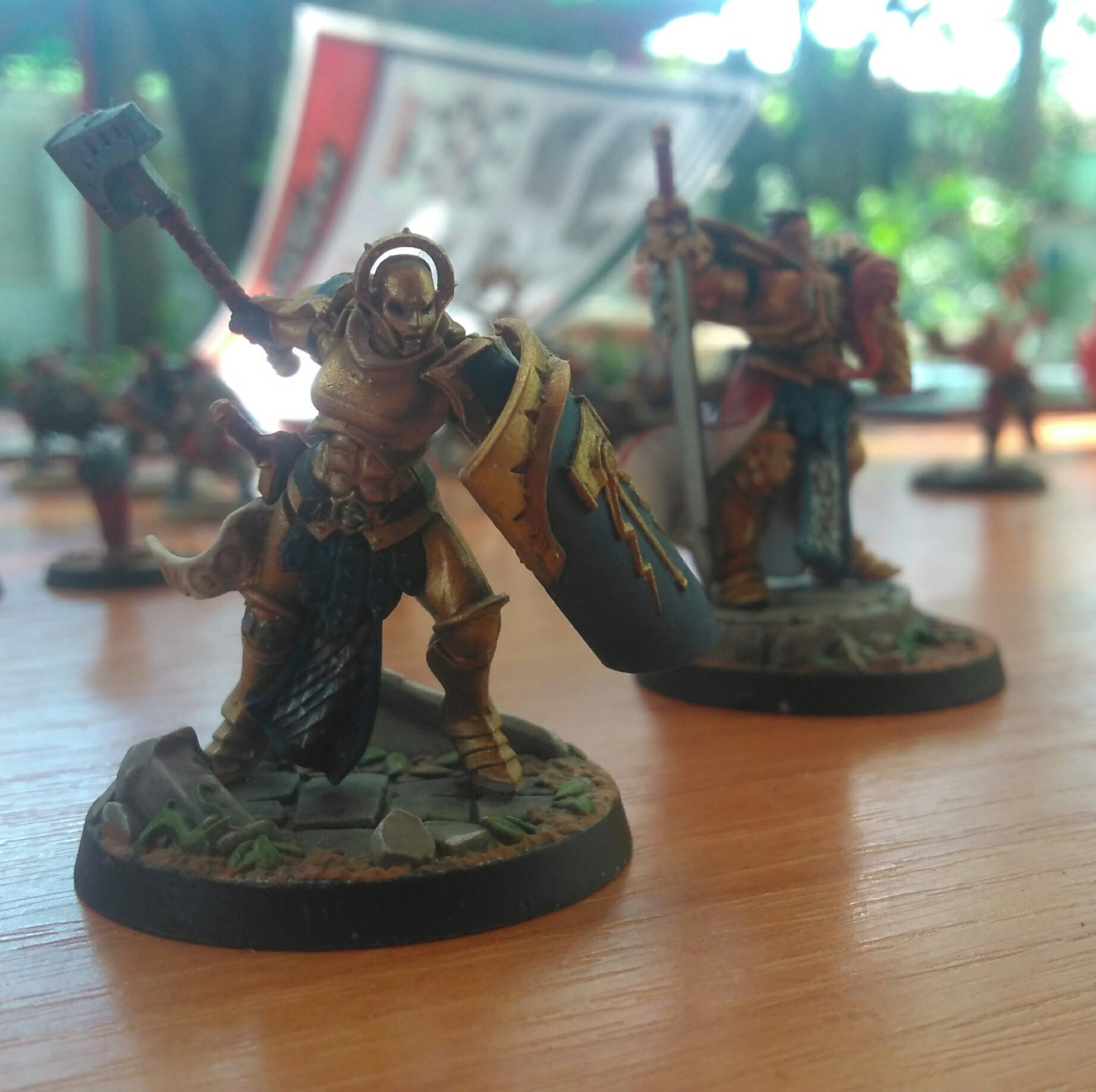  Miniaturas pintadas por los miembros de Wargames Cuba.