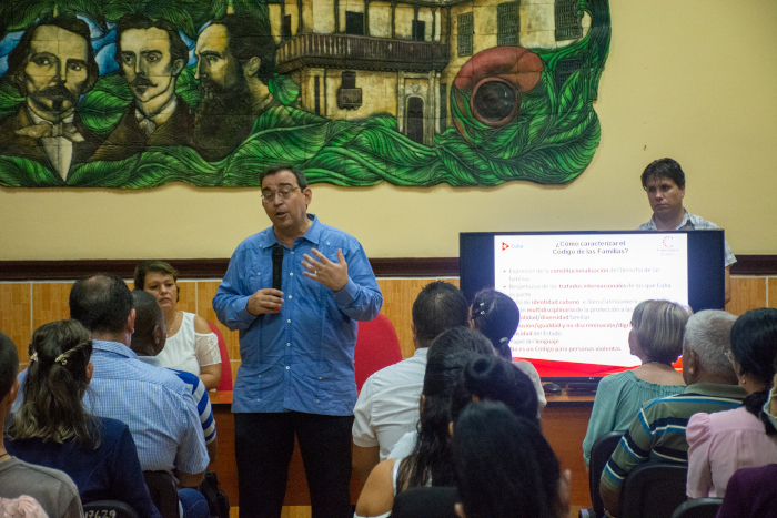 Fotos: Alejandro Rodríguez Leiva/ Adelante Código de las Familias también supone retos