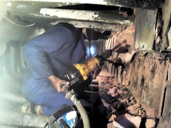 Foto: Tomada de cubadebate.cu Permanentes tareas de recuperación en Termoeléctrica Guiteras