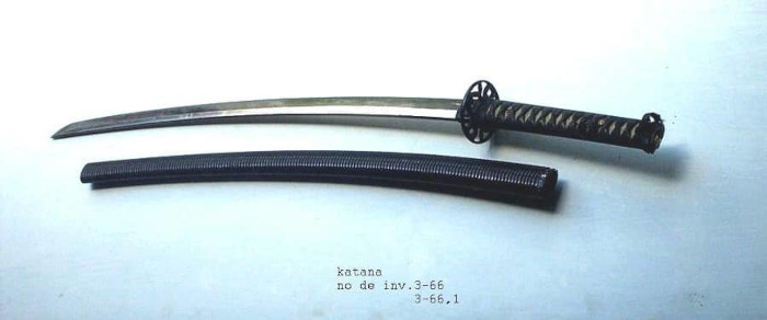 Katana atesorada por el Museo Provincial Ignacio Agramonte. Fotos: Cortesía de la autora El Museo y los jóvenes: Tradición y futuro