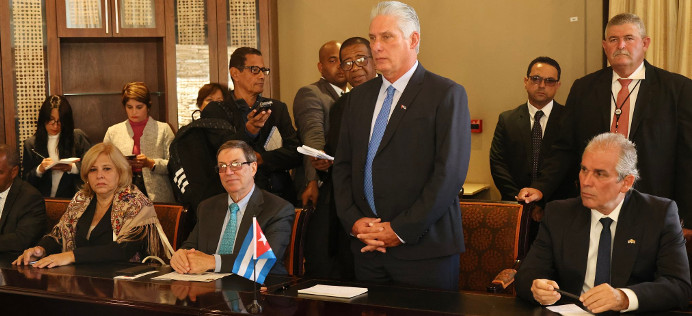 Presidente cubano intervino en Cumbre de los BRICS