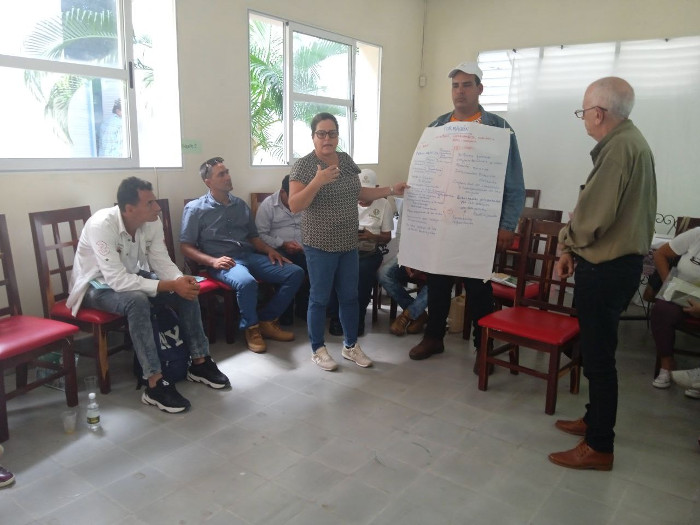 Fotos: De la autora CAPROCA sistematiza sus experiencias y resultados