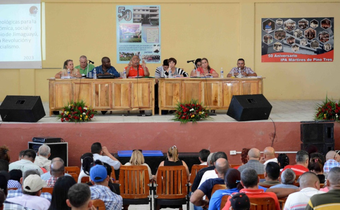 Fotos: Rodolfo Blanco Cue/ ACN Trazan en Jimaguayú sistema de acciones para el desarrollo económico, social y ambiental
