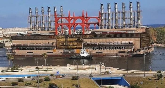 Nueva central flotante de 240 MW en la bahía de La Habana