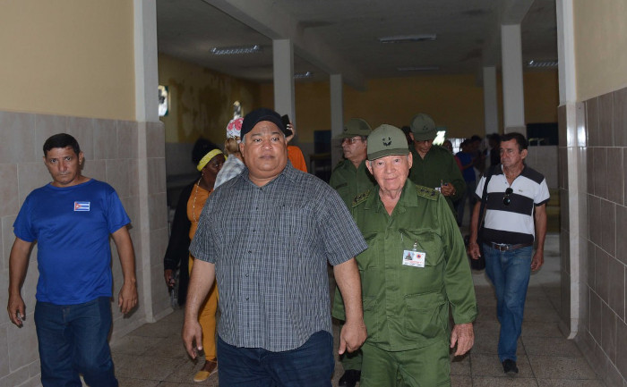 Foto: Rodolfo Blanco Cué/ ACN  Instó Pardo Guerra a actualizar planes de reducción de desastres