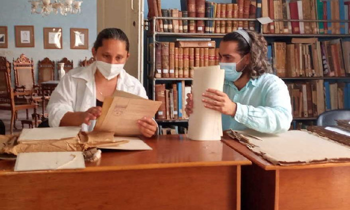 Foto: Tomada de escambray.cu En marcha jornada por la Gestión Documental y Memoria Histórica