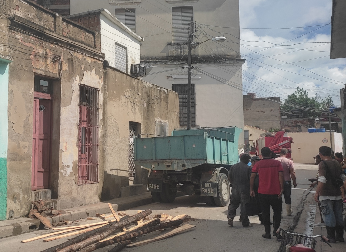 Foto: Del autor Alertan ante posibles derrumbes en la ciudad por constantes lluvias