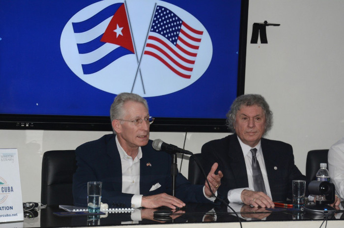 Foto: Tomada de acn.cu Empresarios estadounidenses interesados en negociar con Cuba