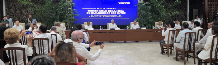 Díaz-Canel pide a los colombianos ponerle corazón a la paz 
