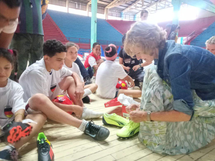 Foto: Del autor Fútbol inclusivo desde Colonia a Camagüey