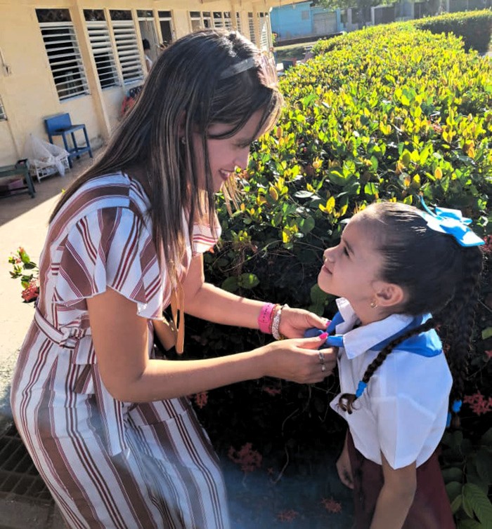 Fotos: Cortesía de la entrevistada Malena y la sonrisa de Alma