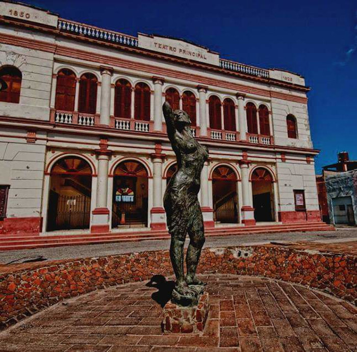 Fotos: Cortesía de Aisar Jalil Restauran escultura de Aisar Jalil para plazuela de Camagüey