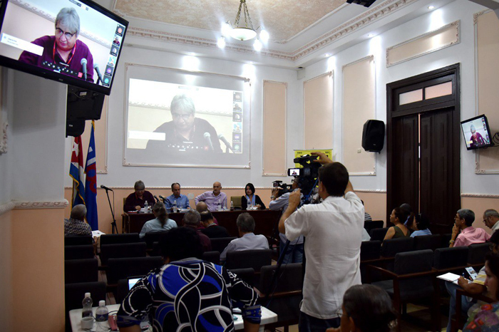 Foto: Tomada de trabajadores.cu Actualizan sobre la Ley de Comunicación Social en Cuba