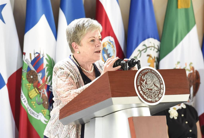 Canciller mexicana, Alicia Bárcenas. Foto: Tomada de prensa-latina.cu Diálogo integral entre EEUU y Cuba proponen en Cumbre de Palenque