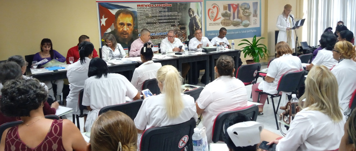 Celebran en Camagüey Conferencia de trabajadores del sindicato de la salud