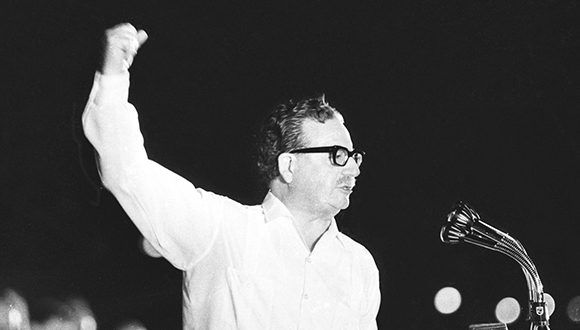 Salvador Allende. Foto: Archivo.