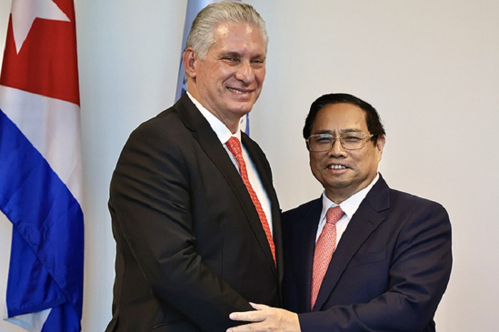 Foto: Tomada de trabajadores.cu Conversó Díaz-Canel con líderes de países amigos