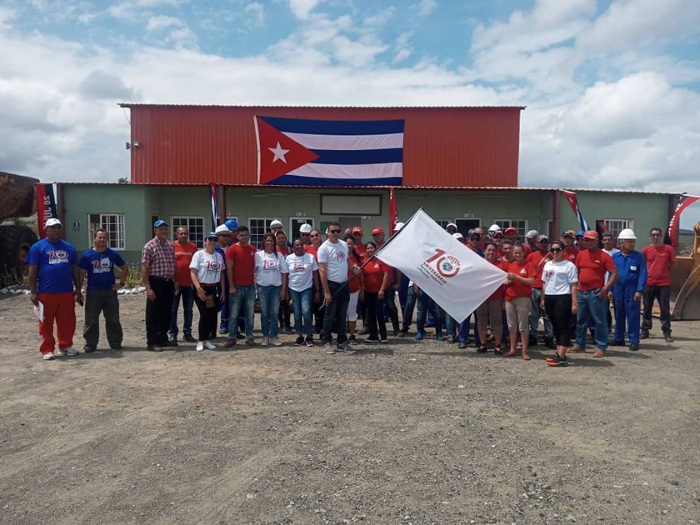 Foto: De la autora Recuerdan en Camagüey creación del sindicato de Energía y Minas